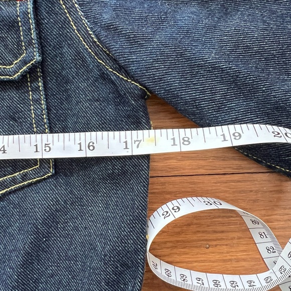 BCBG Maxazria Blue Jean Denim Jacket size S - Picture 10 of 12